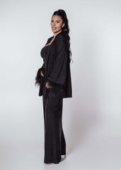 Compleu lycra cristale Bling Miray - set 3 piese elegant Sia House Sia House pentru femei elegante