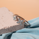 Set Brățară + Inel Floral Embrace – Bijuterii Sia House