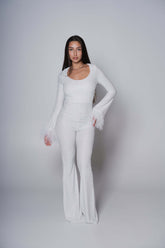 Salopeta cu cristale și pene Bling Temptation de la Sia House Sia House pentru femei elegante