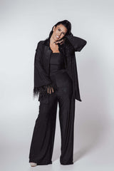 Compleu lycra cristale Bling Miray - set 3 piese elegant Sia House Sia House pentru femei elegante
