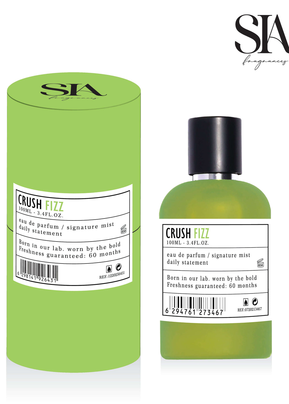 CRUSH FIZZ Apă de Parfum 100ml Sia House pentru femei elegante