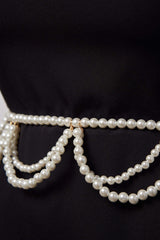 Curea Linda cu perle și metal auriu - Sia House Sia House pentru femei elegante