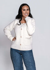 SIA Pearl Glow Cardigan