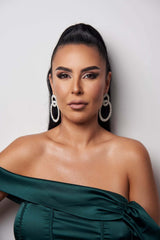 Cercei Paola eleganți cu cristale Sia House pentru femei elegante