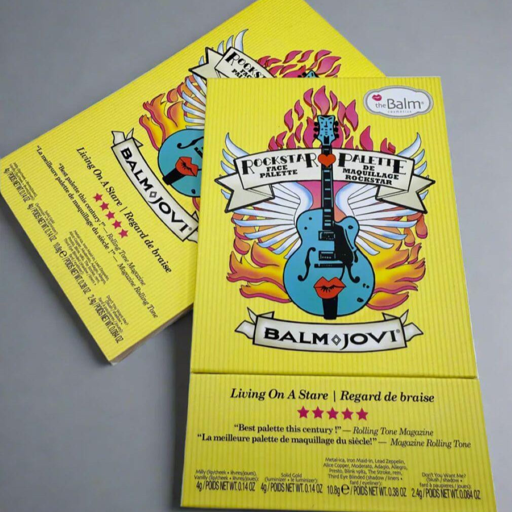 The Balm Balm Jovi Rockstar Face Palette - Paletă Machiaj Versatilă Sia House pentru femei elegante The Balm Balm Jovi Rockstar Face Palette - Paletă Machiaj Versatilă Sia House pentru femei elegante