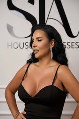 Cercei Aylin cu Cristale Sia House pentru femei elegante