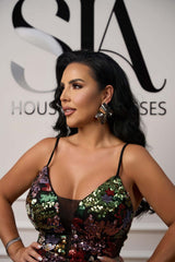 Cercei Leyla din metal argintiu - Sia House Sia House pentru femei elegante