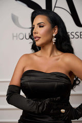 Cercei Kyra cu Perle Albe Sia House pentru femei elegante