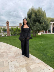 Compleu lycra cristale Bling Miray - set 3 piese elegant Sia House Sia House pentru femei elegante