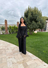 Compleu lycra cristale Bling Miray - set 3 piese elegant Sia House Sia House pentru femei elegante