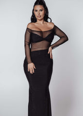 Rochie Bling Goddess - lycra cristale