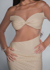 Rochie Bling Goddess - lycra cristale