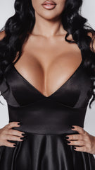 Rochie tafta lungă Bling Muse de seară - Sia House