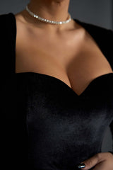 Rochie Lungă Velvet Noir din Catifea - Sia House Sia House pentru femei elegante