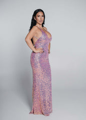 Rochie Bling Siren - paiete multicolore