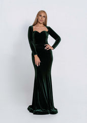 SIA Rochie Velvet Noir - catifea lunga