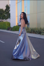 Rochie lunga bicolora - Duality
