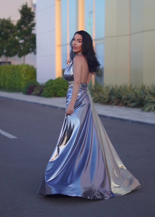 Rochie lunga bicolora - Duality