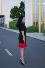 Lady – Rochie elegantă cu detaliu din tafta