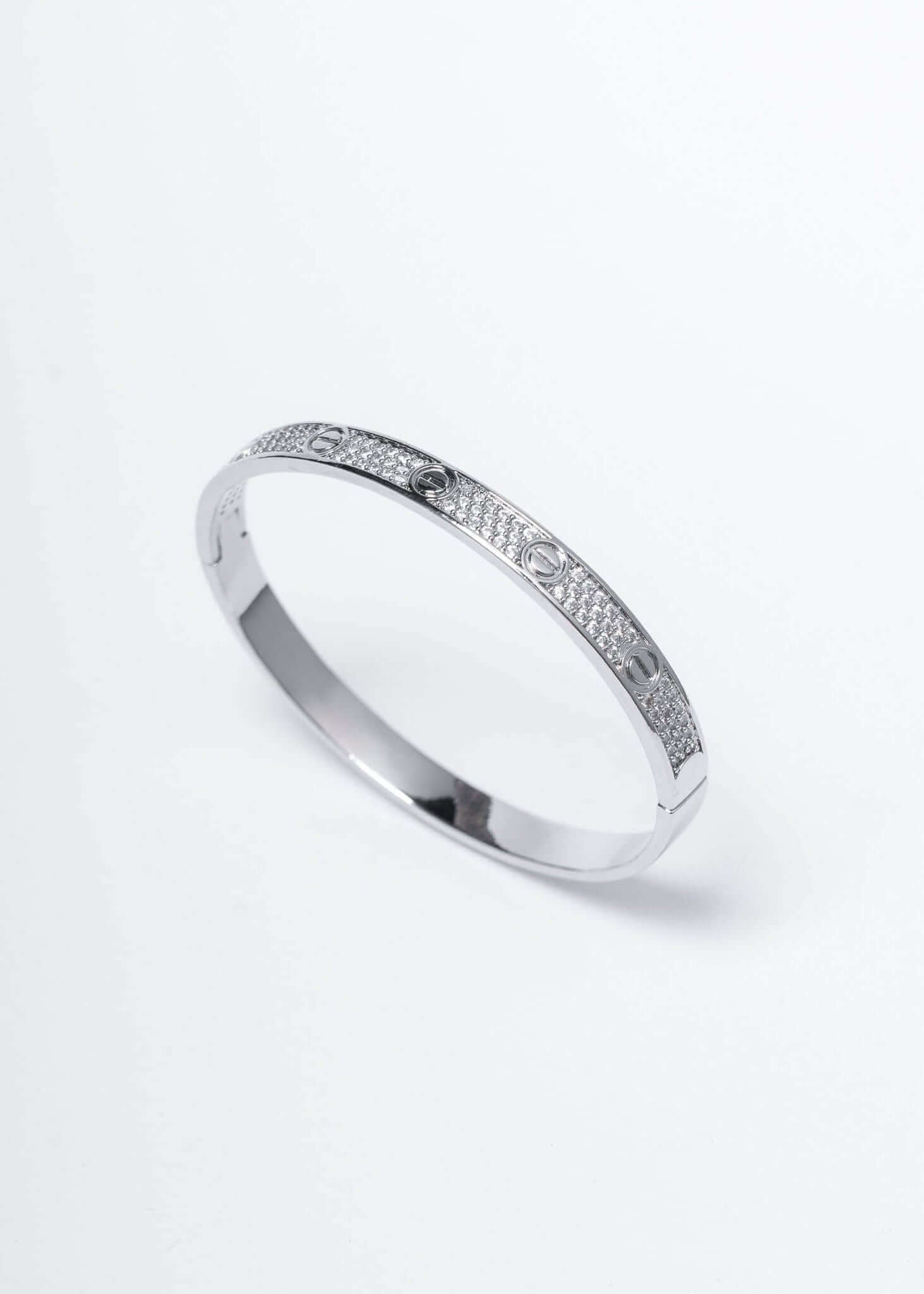 Set brățară și inel unisex cu cristale Sia House pentru femei elegante Imagine principală a produsului