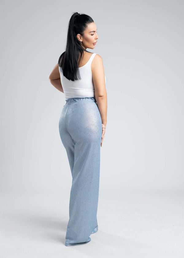Costum 2 piese material lurex - SANDRA
