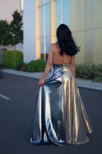 Rochie lunga bicolora - Duality