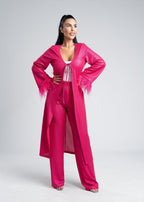 Costum 2 piese material lurex - SANDRA