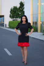 Lady – Rochie elegantă cu detaliu din tafta