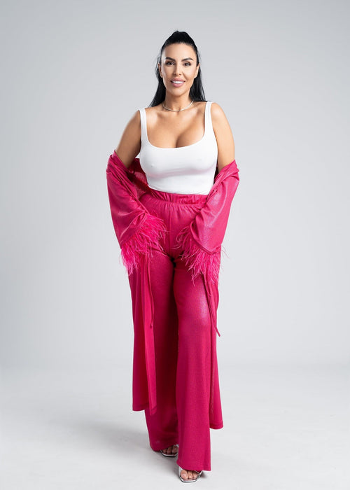 Costum 2 piese material lurex - SANDRA