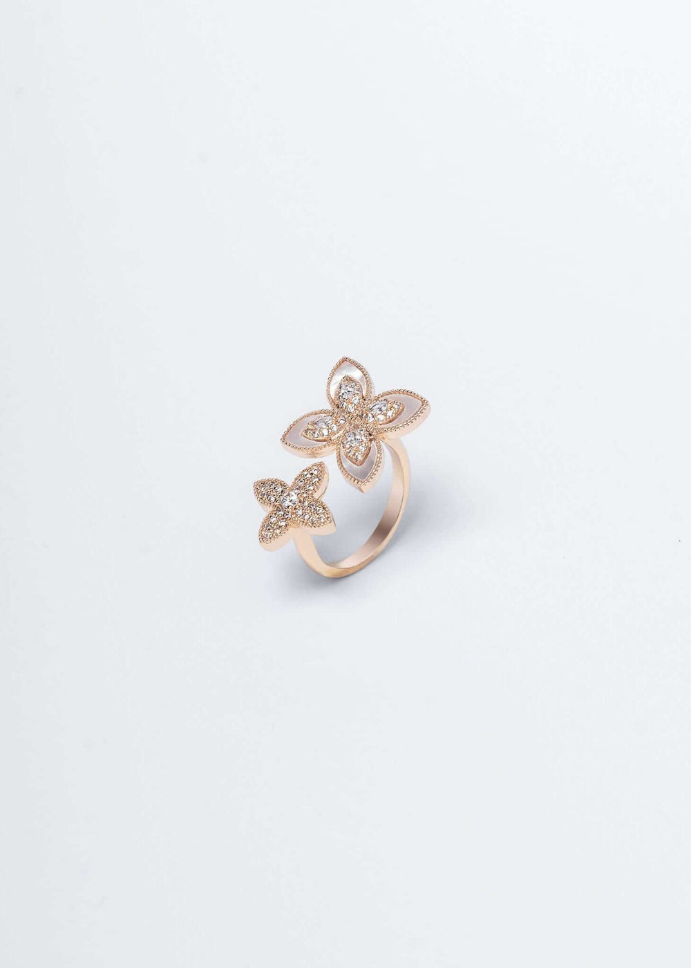 Set Brățară + Inel Floral Embrace Sia House pentru femei elegante