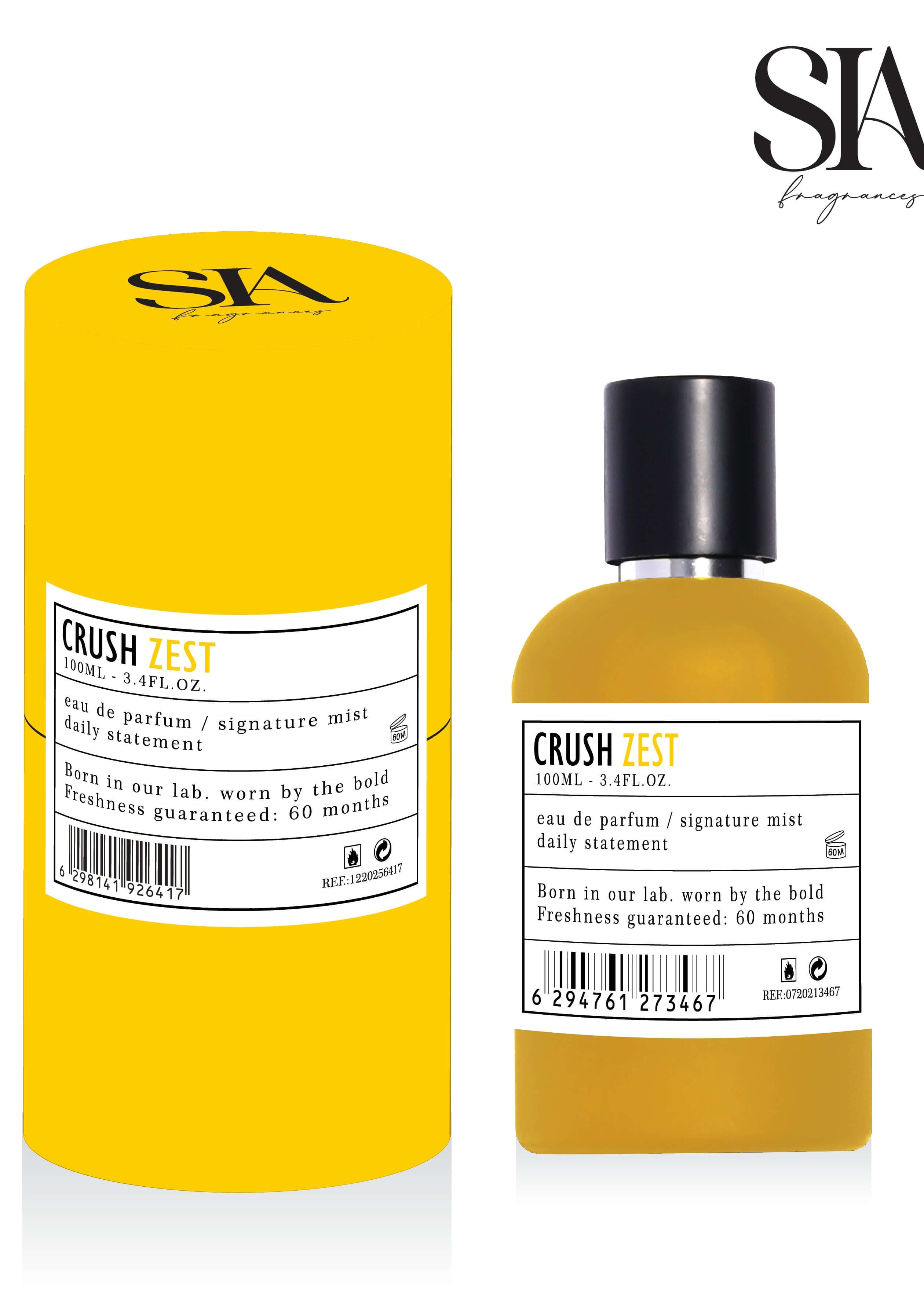 CRUSH ZEST - Apă de Parfum Citrice și Florale Imagine secundară a produsului