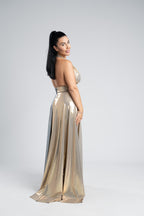 Rochie lunga bicolora - Duality