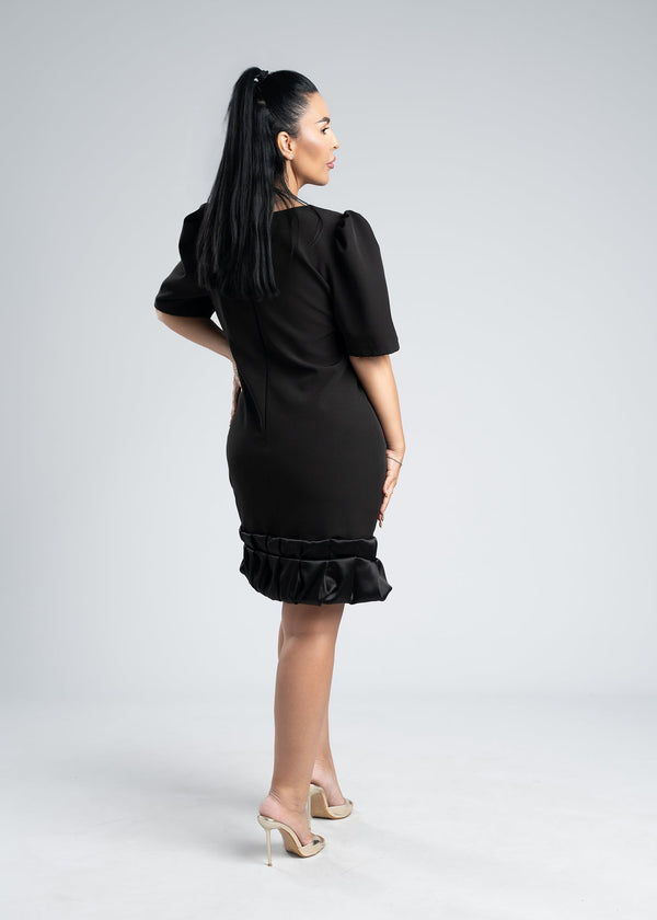 Lady – Rochie elegantă cu detaliu din tafta