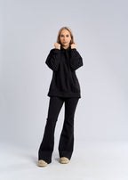 Pantaloni tip trening cu croi evazat - "FLARE" pants