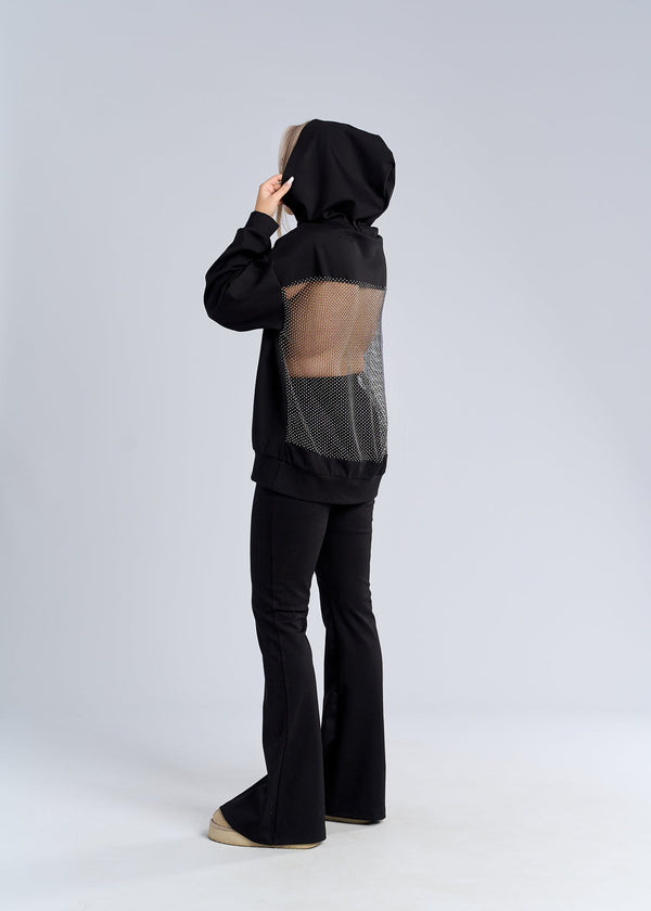 Pantaloni tip trening cu croi evazat - "FLARE" pants