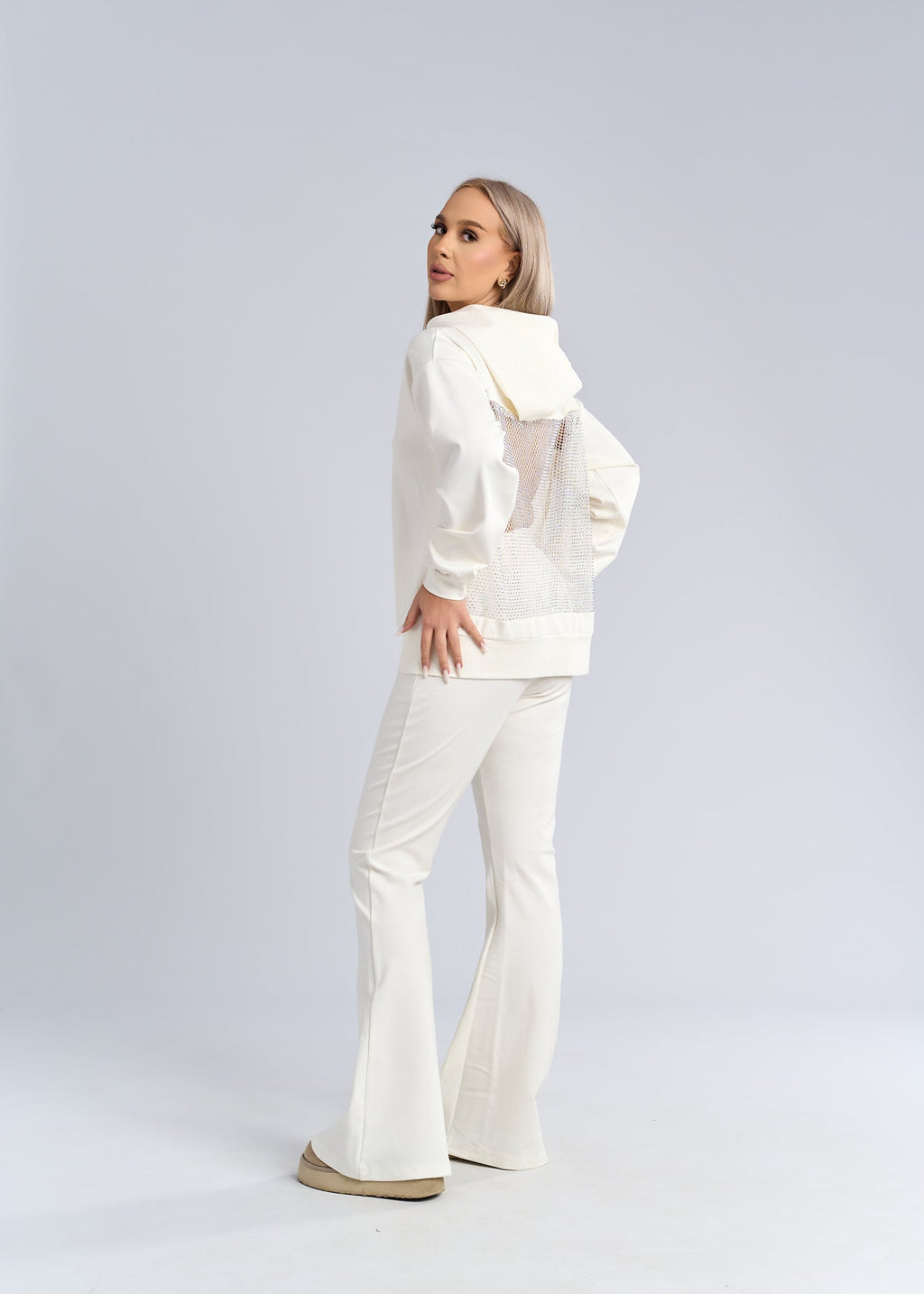 Pantaloni tip trening cu croi evazat - "FLARE" pants