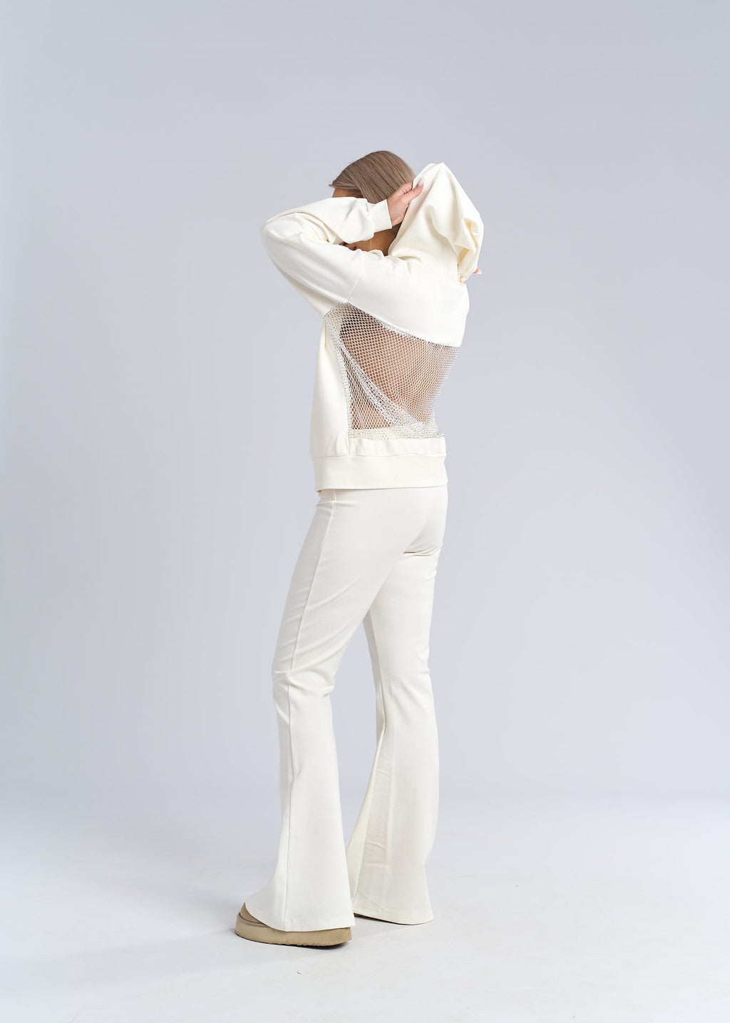 Hanorac cu spate strălucitor, plasa - "MAGIC" hoodie