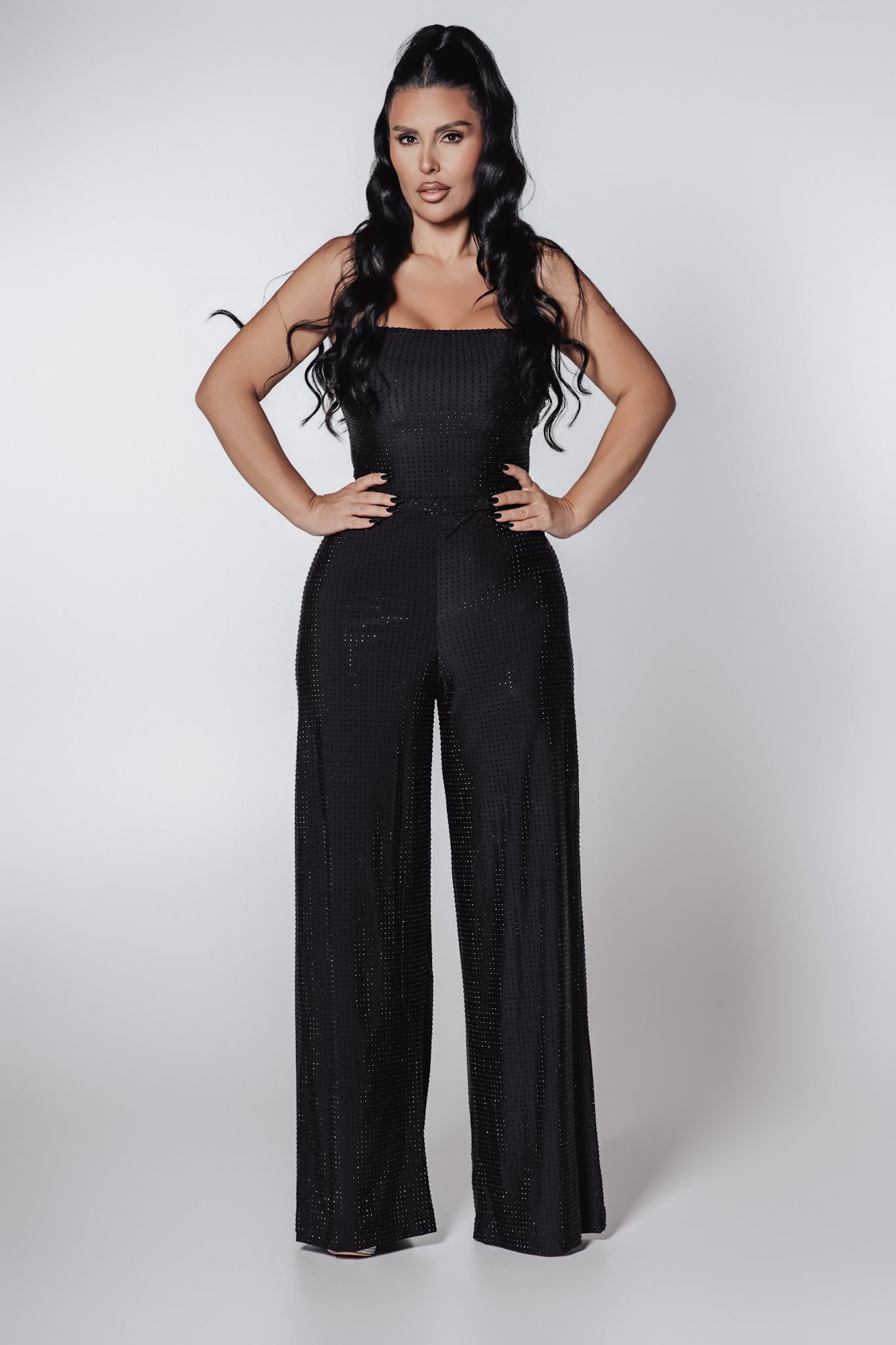 Compleu lycra cristale Bling Miray - 3 piese