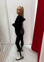 SIA Hanorac cu spate strălucitor, plasa - "MAGIC" hoodie