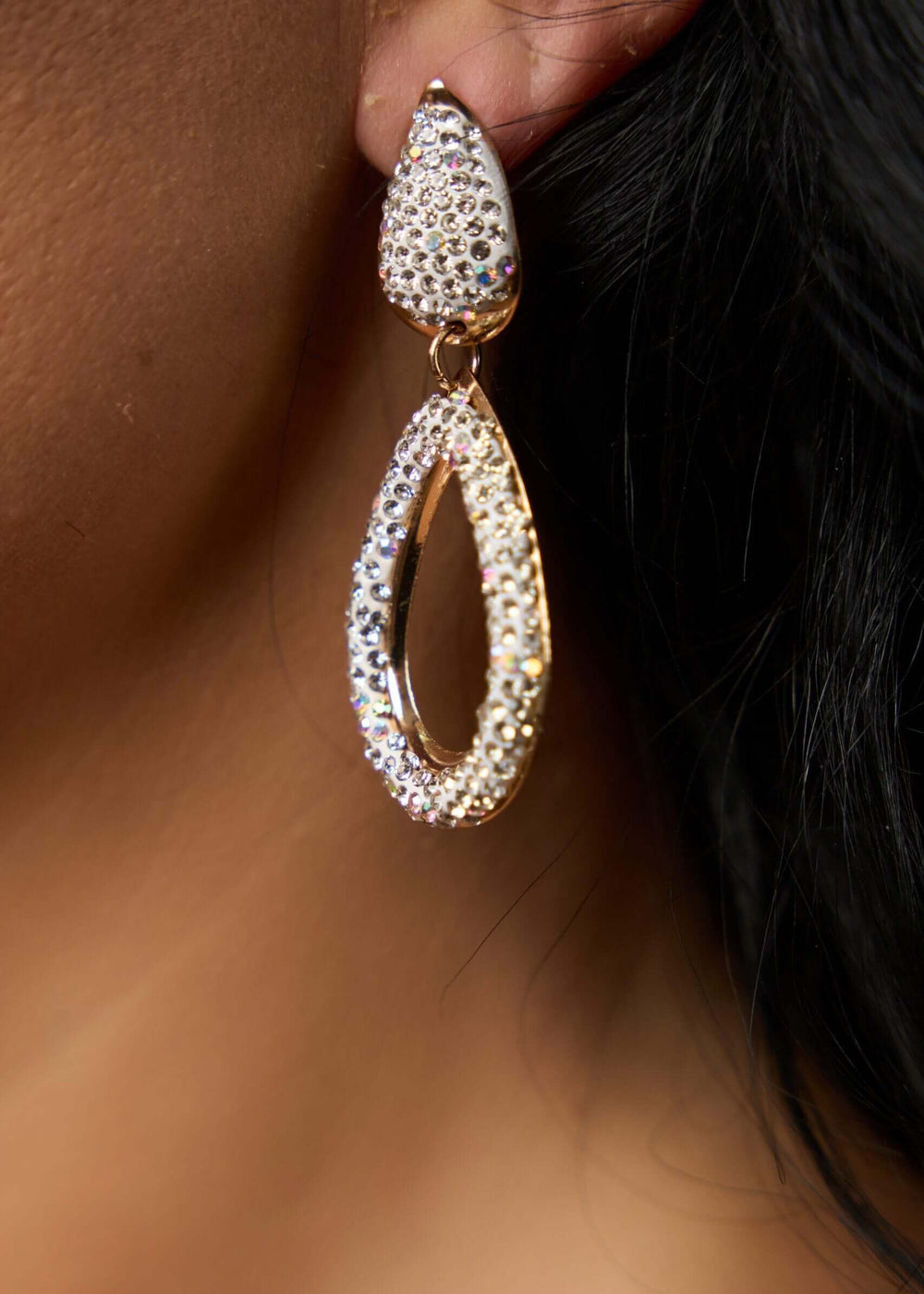 Cercei Daria - Cercei eleganți cu cristale multicolore Sia House Sia House pentru femei elegante