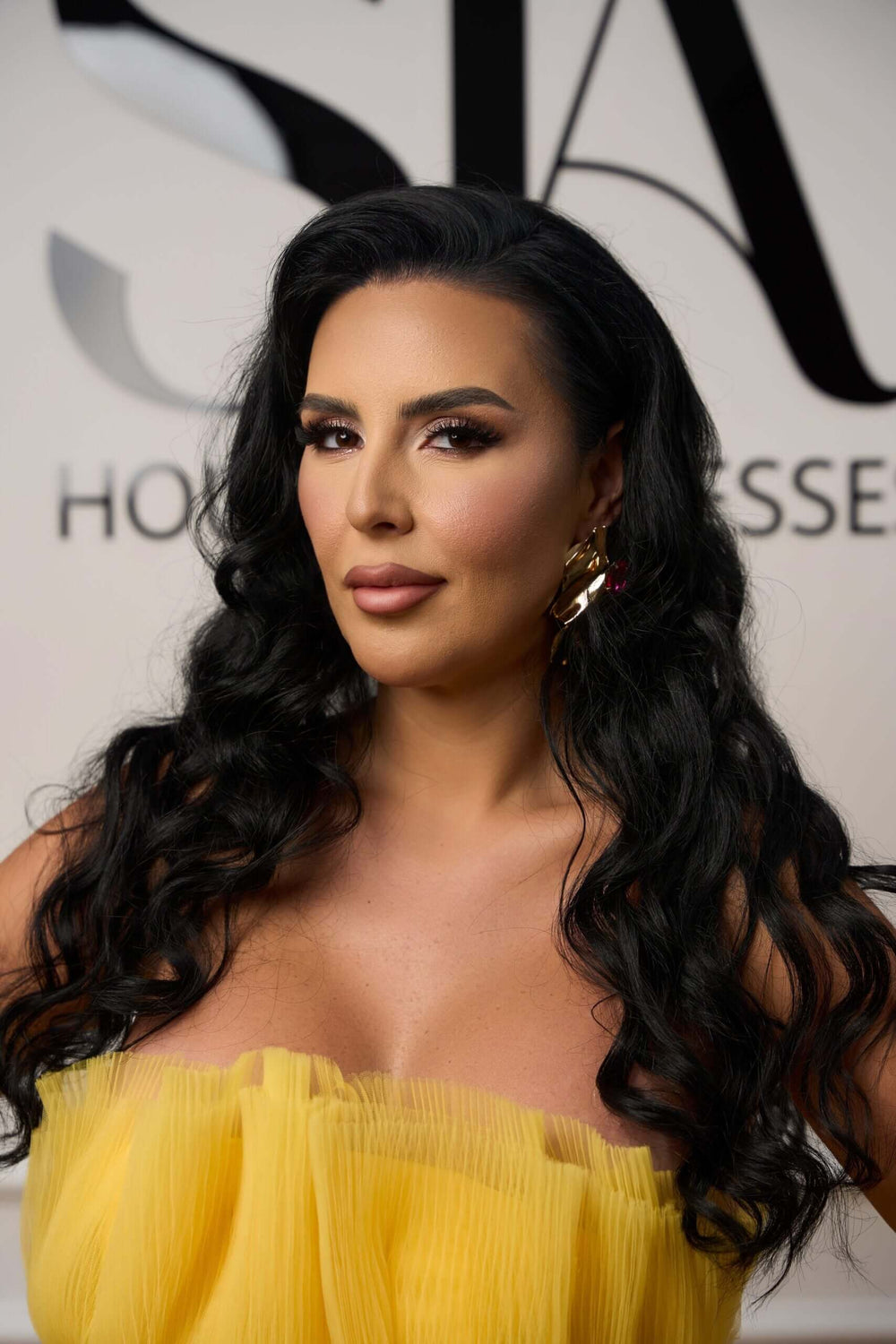 Cercei Vlada cu cristal roz - Sia House Sia House pentru femei elegante