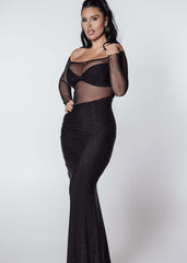 Rochie Bling Goddess - lycra cristale