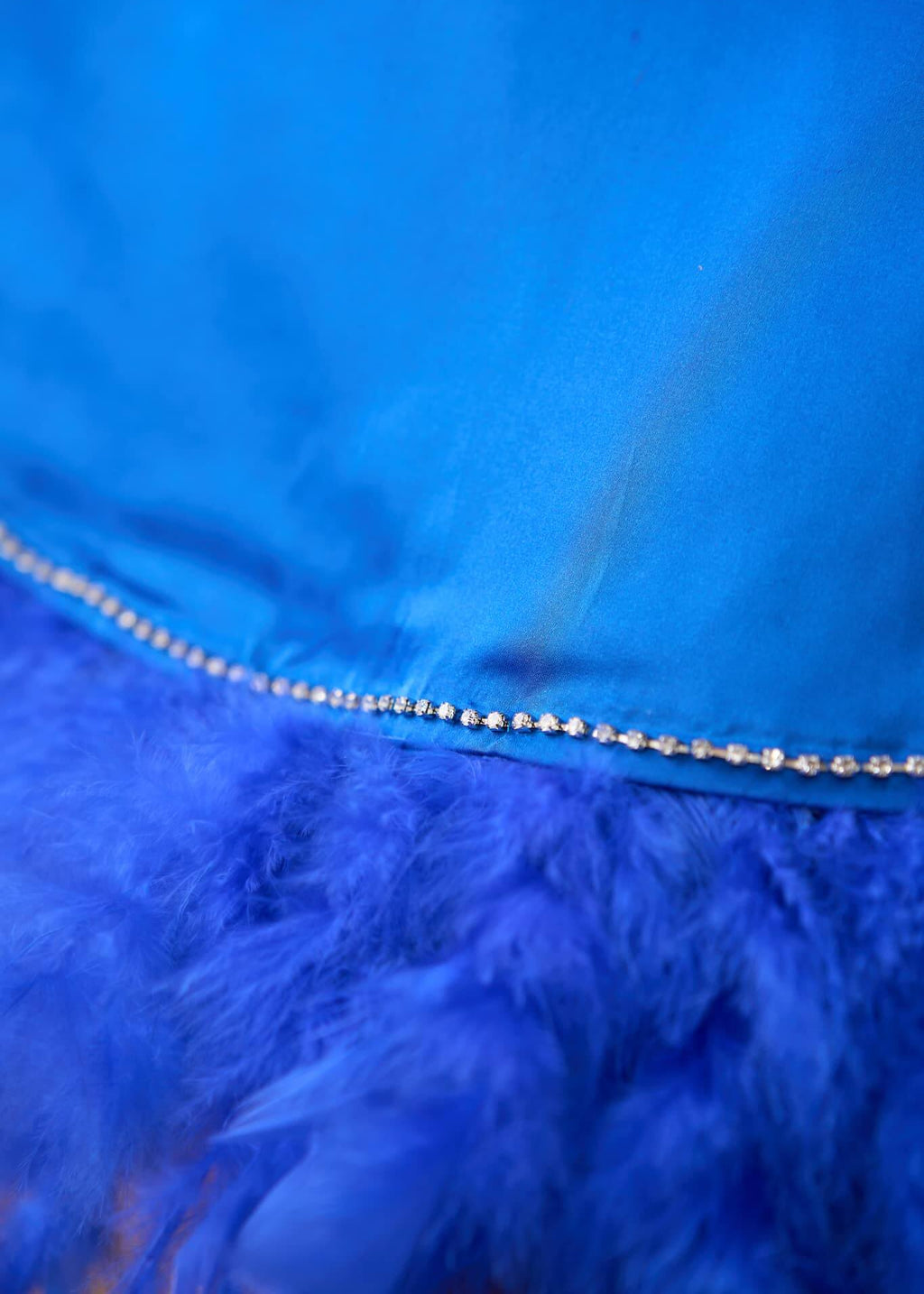 Rochie Alia - Eleganță Satinată Albastru Electric Sia House Sia House pentru femei elegante