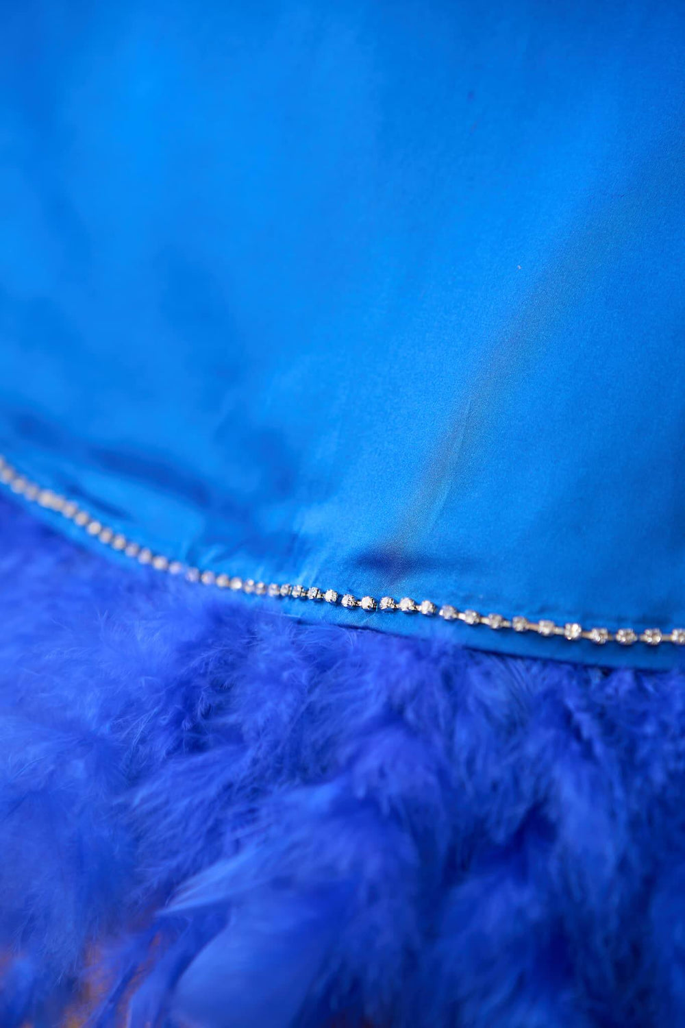 Rochie Alia - Eleganță Satinată Albastru Electric Sia House Sia House pentru femei elegante