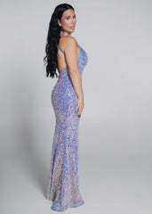 Rochie Bling Siren - paiete multicolore